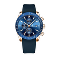 Gold Blue (Silicone Band)