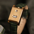 Gold-Green Strap