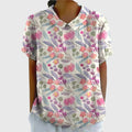 White Floral Print