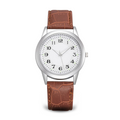 Brown Silver White