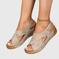 Beige Suede