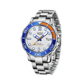 Silver Blue-Orange
