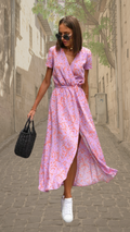 Floral pink