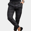 Black Checked