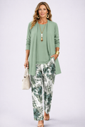 Green & White
