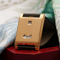 Gold-Black Strap
