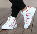 white red