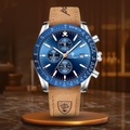 Silver Blue (Leather Band)