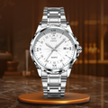 Steel Silver White