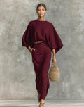 Burgundy red