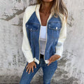 Blue with White