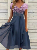 Purple Flower Blue