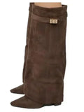 Brown Suede