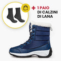 BLUE + 1 PAIR OF WOOL SOCKS