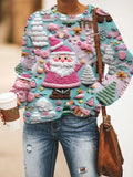 Pink Christmas Woman