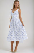 Blue floral
