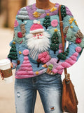 Purple Santa Claus